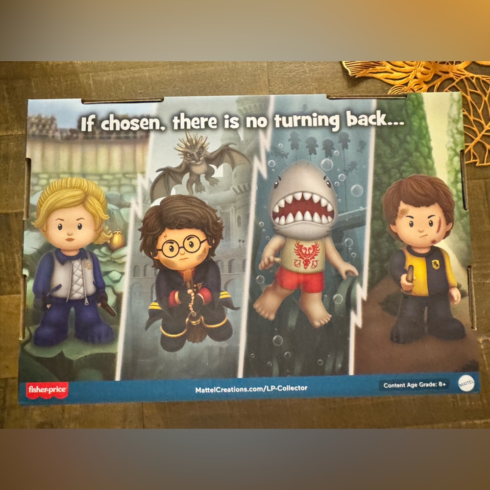 Harry Potter Little People Collector Bundle (3 Sets, 12 Figures, NEW Sealed) - Picture 3 of 8